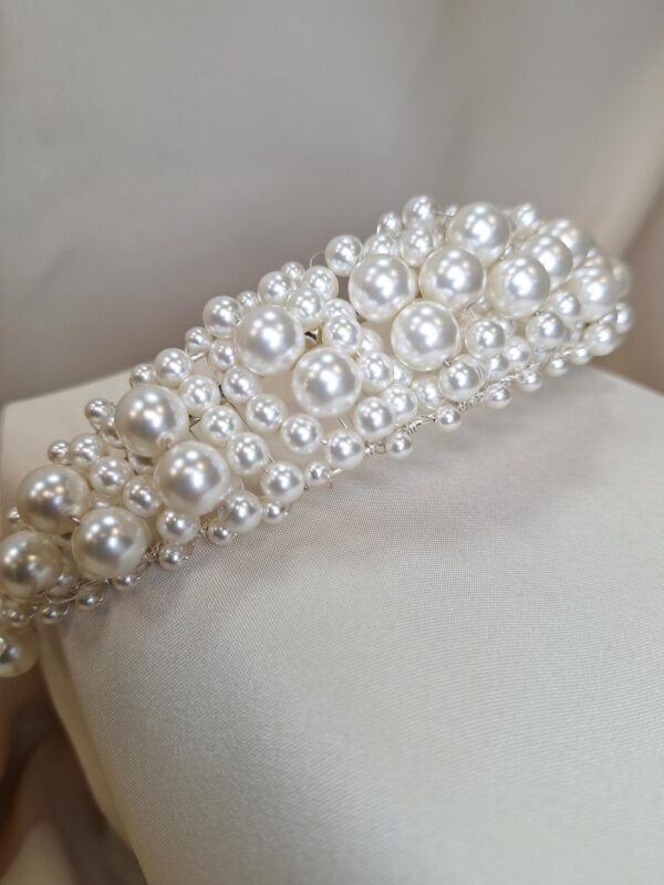 AR818 - Mabel Pearl Headband – Image 2